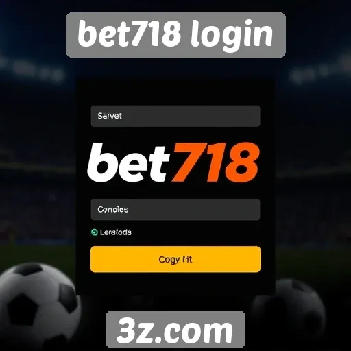 Funcionalidades do site bet718 login analisadas